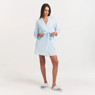 SOFT LOUNGE ROBE | BABY BLUE