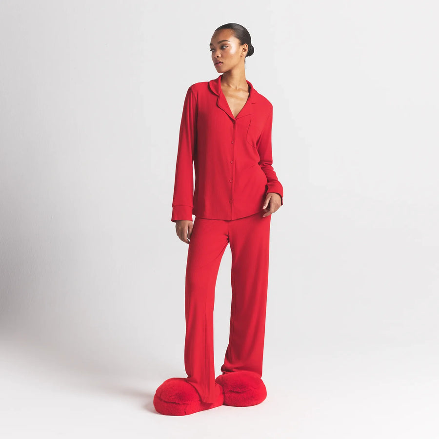 SOFT LOUNGE SLEEP SET | CHERRY