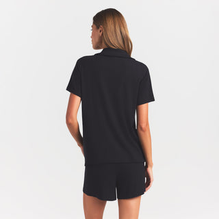 SOFT LOUNGE SHORT SLEEP SET | ONYX