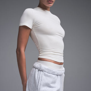 COTTON JERSEY T-SHIRT | MARBLE