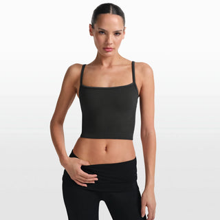 NikeSKIMS RIBBED SEAMLESS CAMI | OBSIDIAN