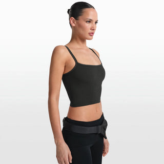 NikeSKIMS RIBBED SEAMLESS CAMI | OBSIDIAN
