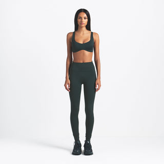 NikeSKIMS MATTE SHAPING SCOOP BRA | DARK TEAL