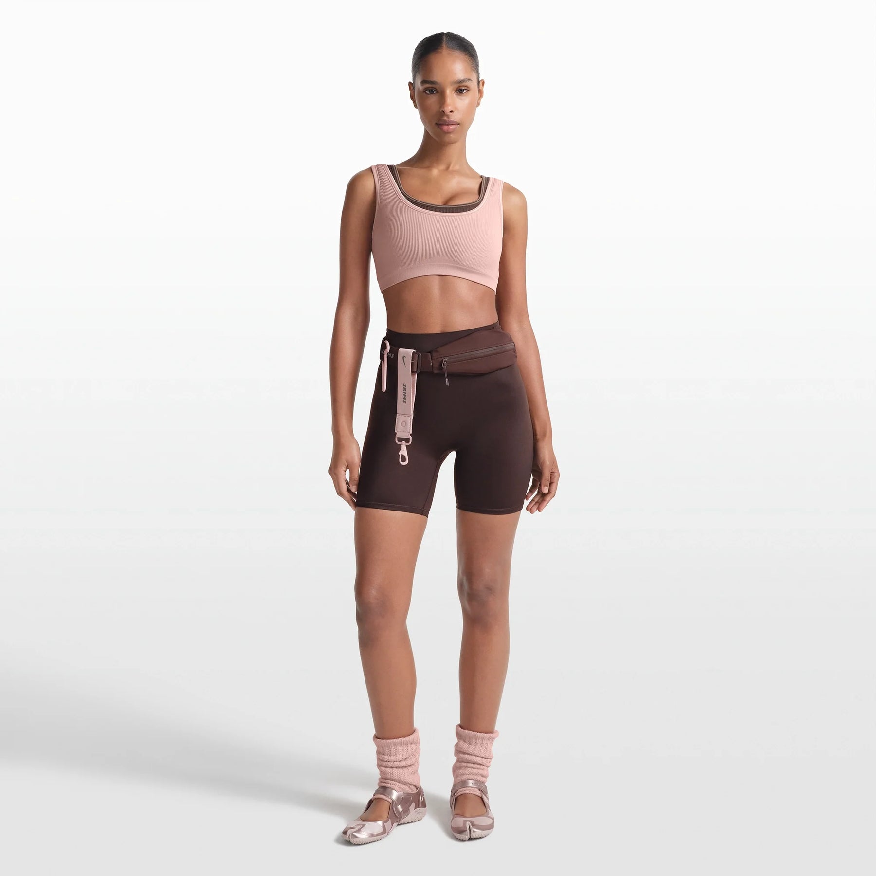 NikeSKIMS RIBBED SEAMLESS SCOOP BRA | HIMALAYAN