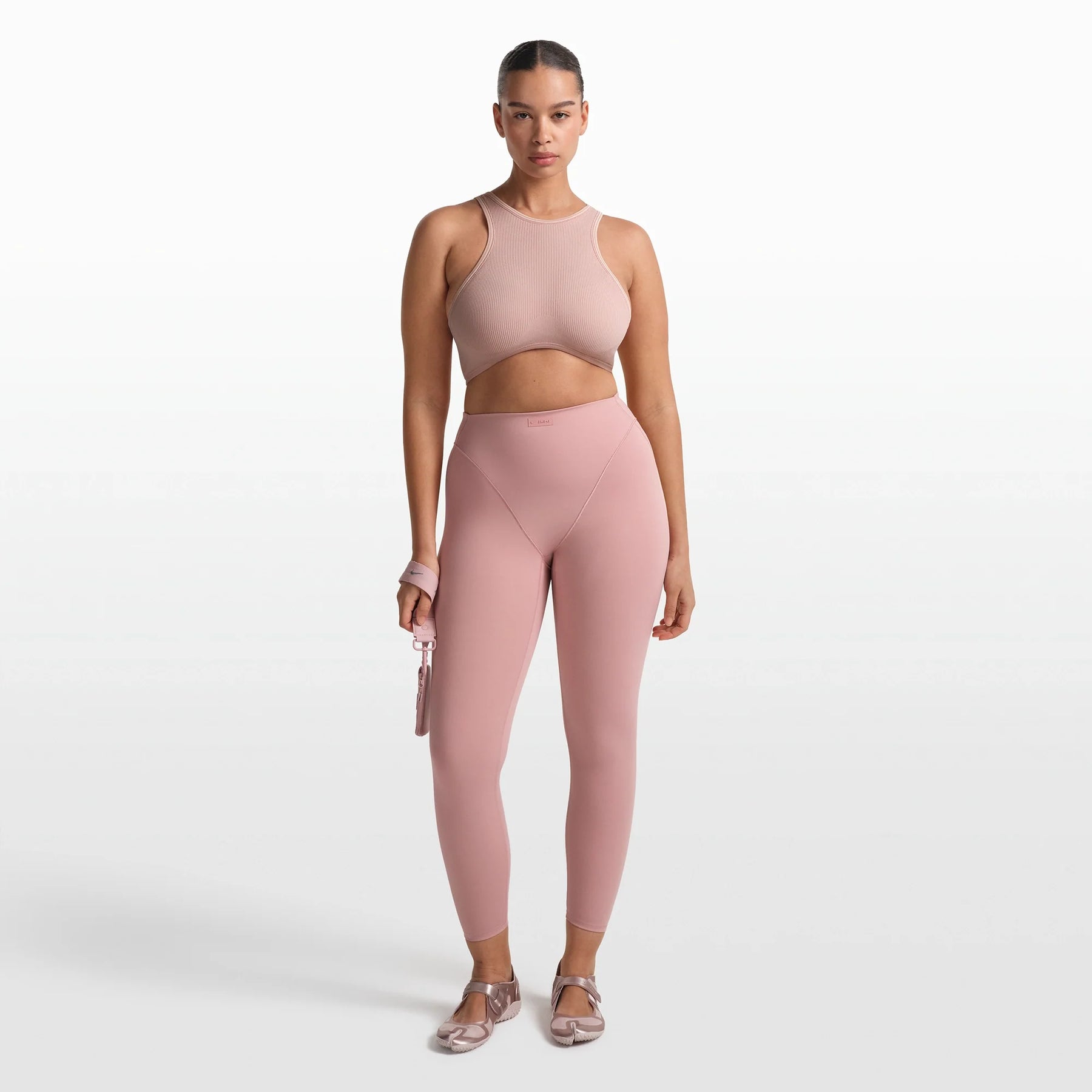 NikeSKIMS RIBBED SEAMLESS RACER FRONT BRA | HIMALAYAN