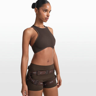 NikeSKIMS RIBBED SEAMLESS RACER FRONT BRA | PHOENIX