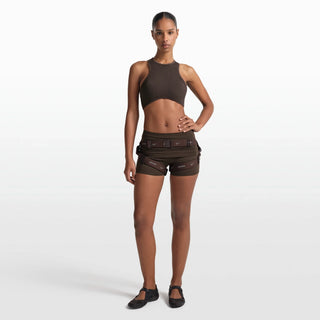 NikeSKIMS RIBBED SEAMLESS RACER FRONT BRA | PHOENIX
