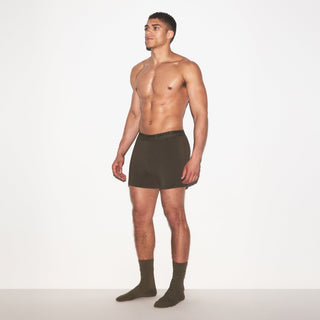 SKIMS STRETCH MENS KNIT BOXER | LODEN