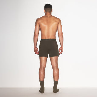 SKIMS STRETCH MENS KNIT BOXER | LODEN