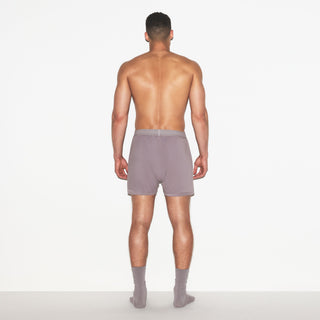 SKIMS COTTON MENS KNIT BOXER | ZINC