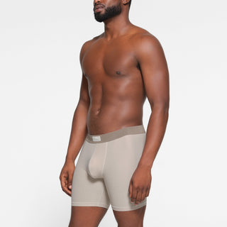 SKIMS COTTON MENS 5" BOXER BRIEF 3-PACK | STONE MULTI