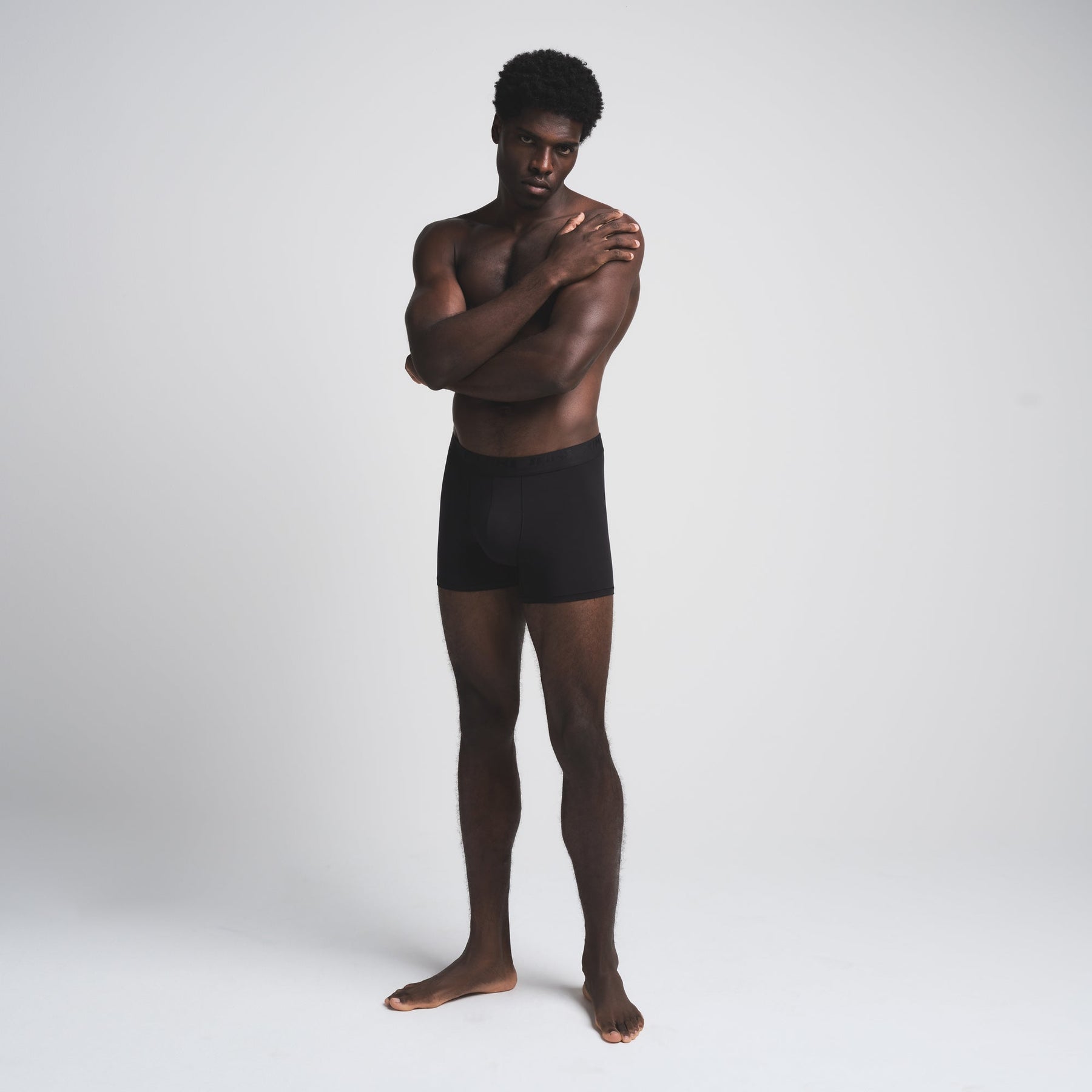 SKIMS STRETCH MENS 3" BOXER BRIEF 5-PACK | OBSIDIAN