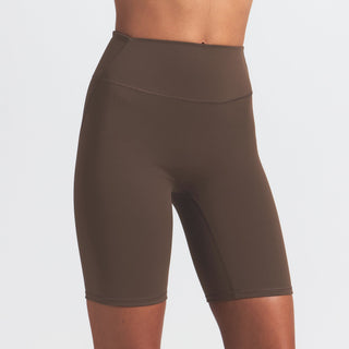 NikeSKIMS MATTE 7" BIKER SHORT | DARK SEPIA