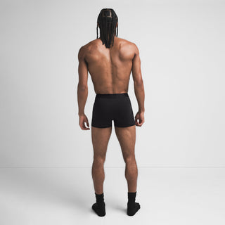 SKIMS STRETCH MENS 3" BOXER BRIEF | OBSIDIAN