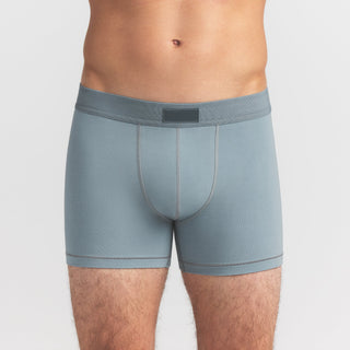 SKIMS COTTON MENS 3" BOXER BRIEF | SKY