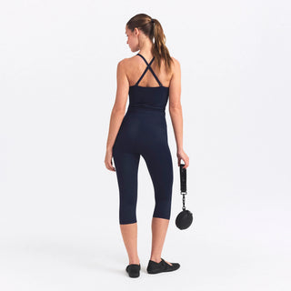 NikeSKIMS SHINE DRAWCORD CROP 17" LEGGING | NAVY