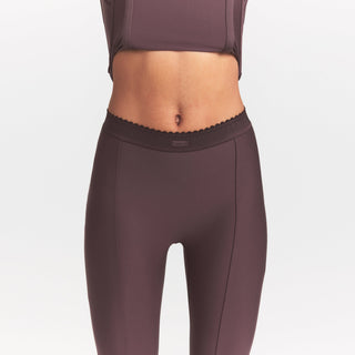 SKIMS BODY HIGH-WAISTED FLARE PANT | RAISIN