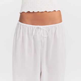 VOILE SLEEP BALLOON PANT | SNOW