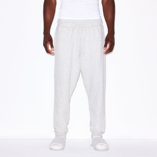 FLEECE LOUNGE MENS TAPERED JOGGER | LIGHT HEATHER GREY