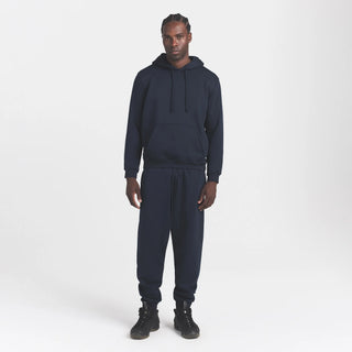 FLEECE LOUNGE MENS TAPERED JOGGER | NAVY