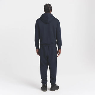 FLEECE LOUNGE MENS TAPERED JOGGER | NAVY