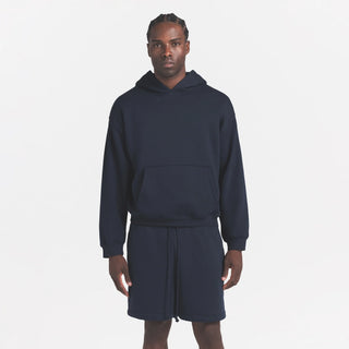 FLEECE LOUNGE MENS RELAXED SHORT | NAVY