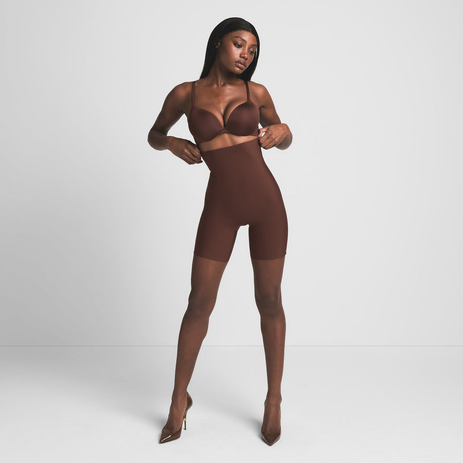SKIMS BODY CORE SCULPT HIGH-WAISTED SHORT | COCOA