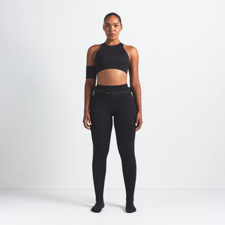 NikeSKIMS MATTE HIGH NECK BRA | OBSIDIAN