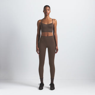 NikeSKIMS MATTE CAMI BRA TOP | DARK SEPIA