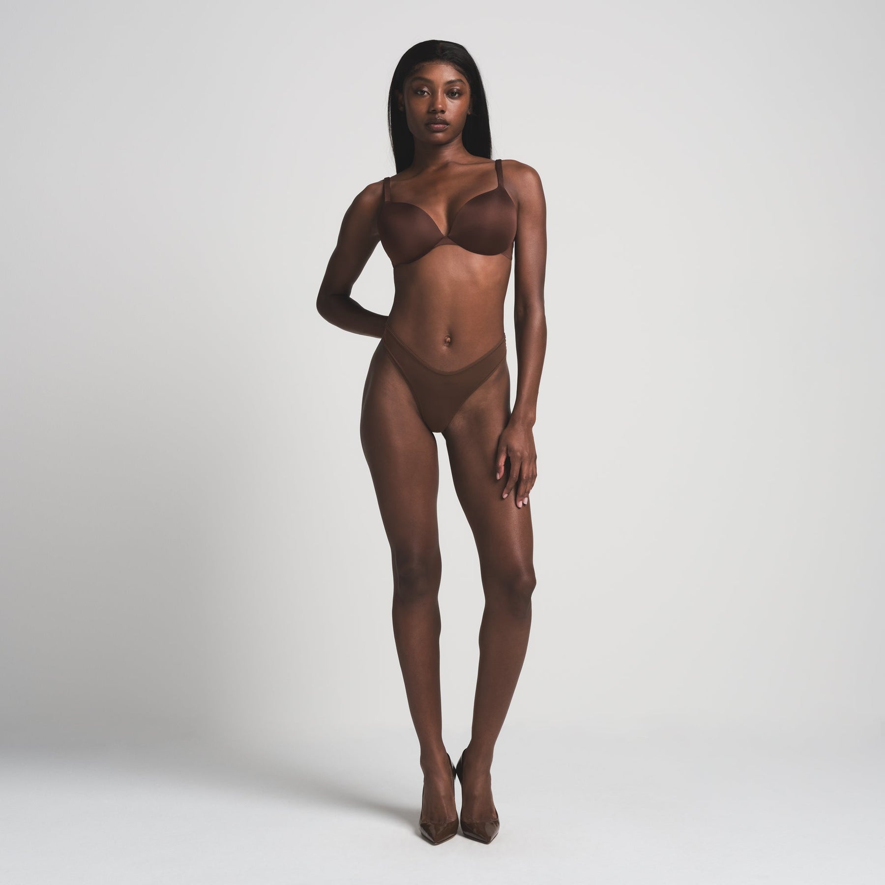 SKIMS ULTIMATE TEARDROP PUSH-UP BRA | COCOA