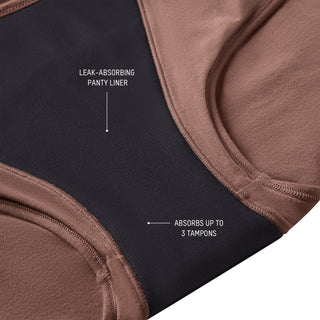 PERIOD PANTIES BRIEF | ESPRESSO