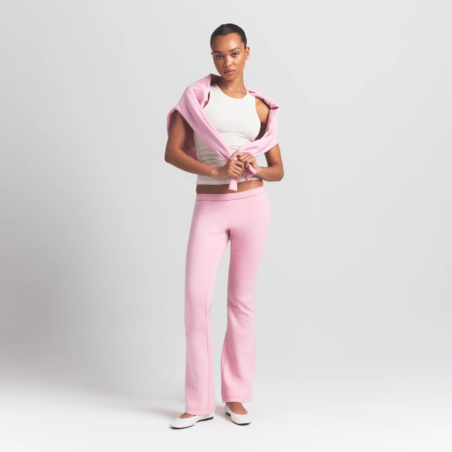 COTTON FLEECE SLIM PANT | HALITE