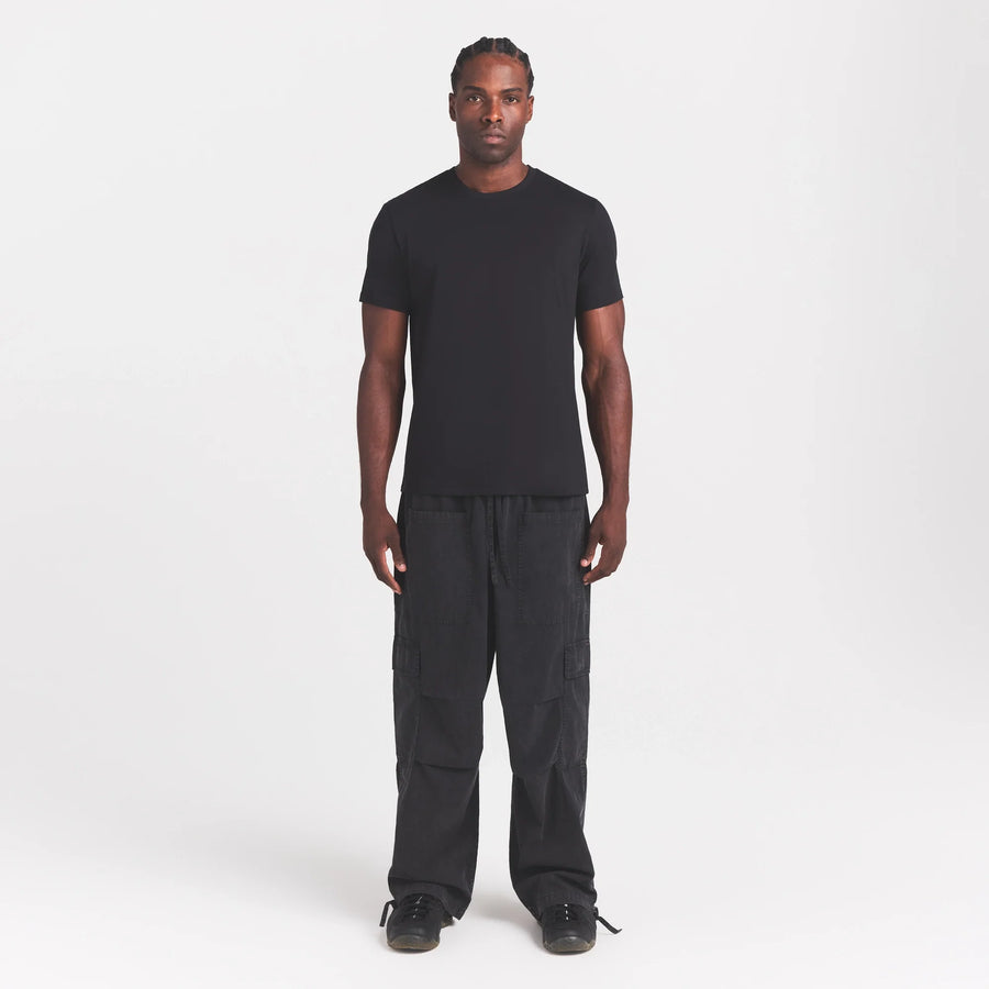 WOVEN MENS CARGO PANT | ONYX