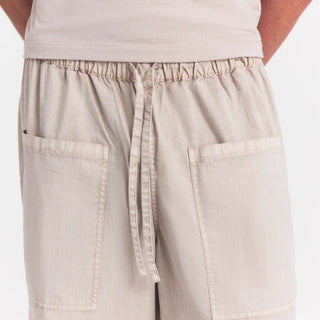 WOVEN MENS CARGO PANT | STONE