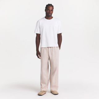 WOVEN MENS KARATE PANT | STONE