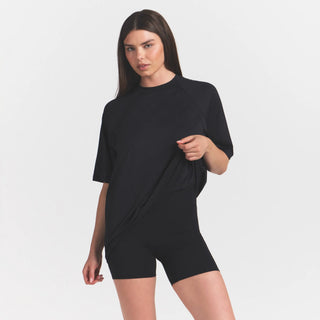 NikeSKIMS AIRY DRI-FIT™ OVERSIZED TEE | OBSIDIAN
