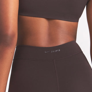 NikeSKIMS STUDIO STRETCH DIPPED 29" LEGGING | DARK ROAST