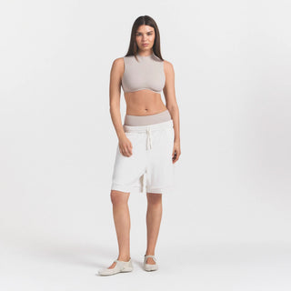 NikeSKIMS AIRY DRI-FIT™ RELAXED SHORT | IVORY
