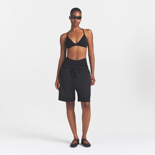 NikeSKIMS AIRY DRI-FIT™ RELAXED SHORT | OBSIDIAN