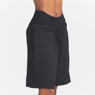 NikeSKIMS AIRY DRI-FIT™ RELAXED SHORT | OBSIDIAN