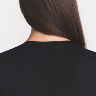 NikeSKIMS MATTE CROPPED CORSET TEE | OBSIDIAN