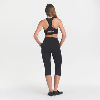 NikeSKIMS MATTE CROP 17" LEGGING | OBSIDIAN