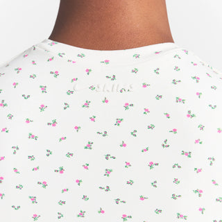 NikeSKIMS MATTE PADDED BABY TEE | DITSY FLORAL PRINT