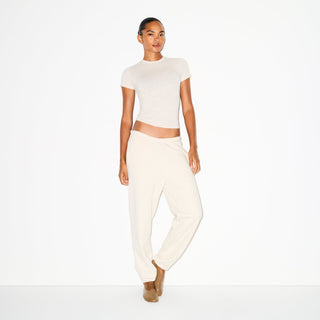 COTTON FLEECE CLASSIC JOGGER | OATMEAL HEATHER