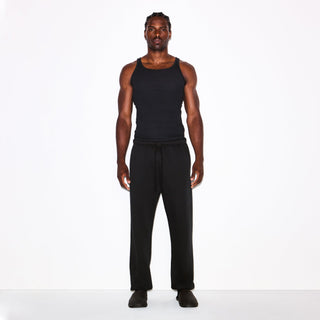 FLEECE LOUNGE MENS RELAXED JOGGER | WASHED ONYX