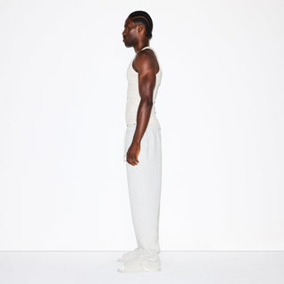 FLEECE LOUNGE MENS CLASSIC STRAIGHT LEG PANT | LIGHT HEATHER GREY