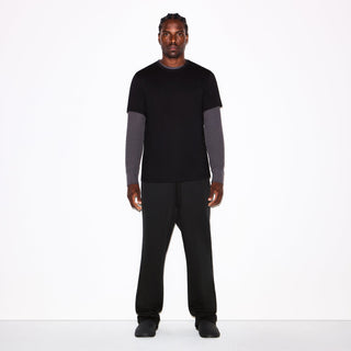FLEECE LOUNGE MENS CLASSIC STRAIGHT LEG PANT | WASHED ONYX