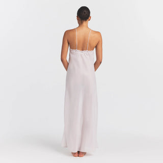 VOILE SLEEP LONG DRESS | LIGHT LILAC