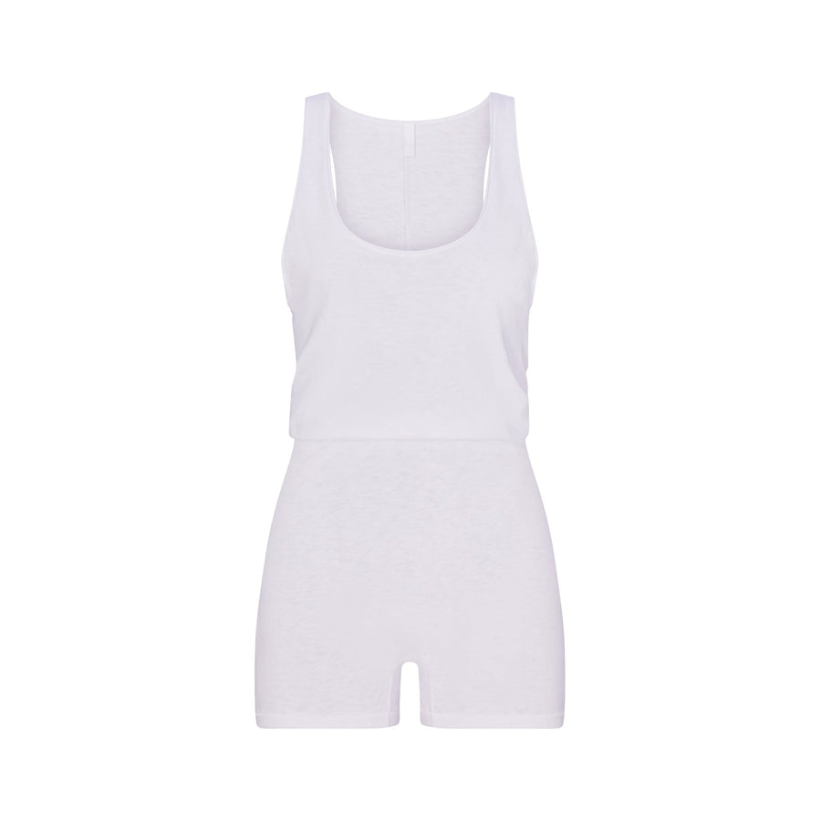WORN IN JERSEY HEART ONESIE | SNOW