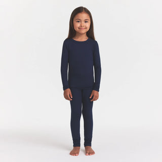 SKIMS SLEEP KIDS SLEEP SET | NAVY